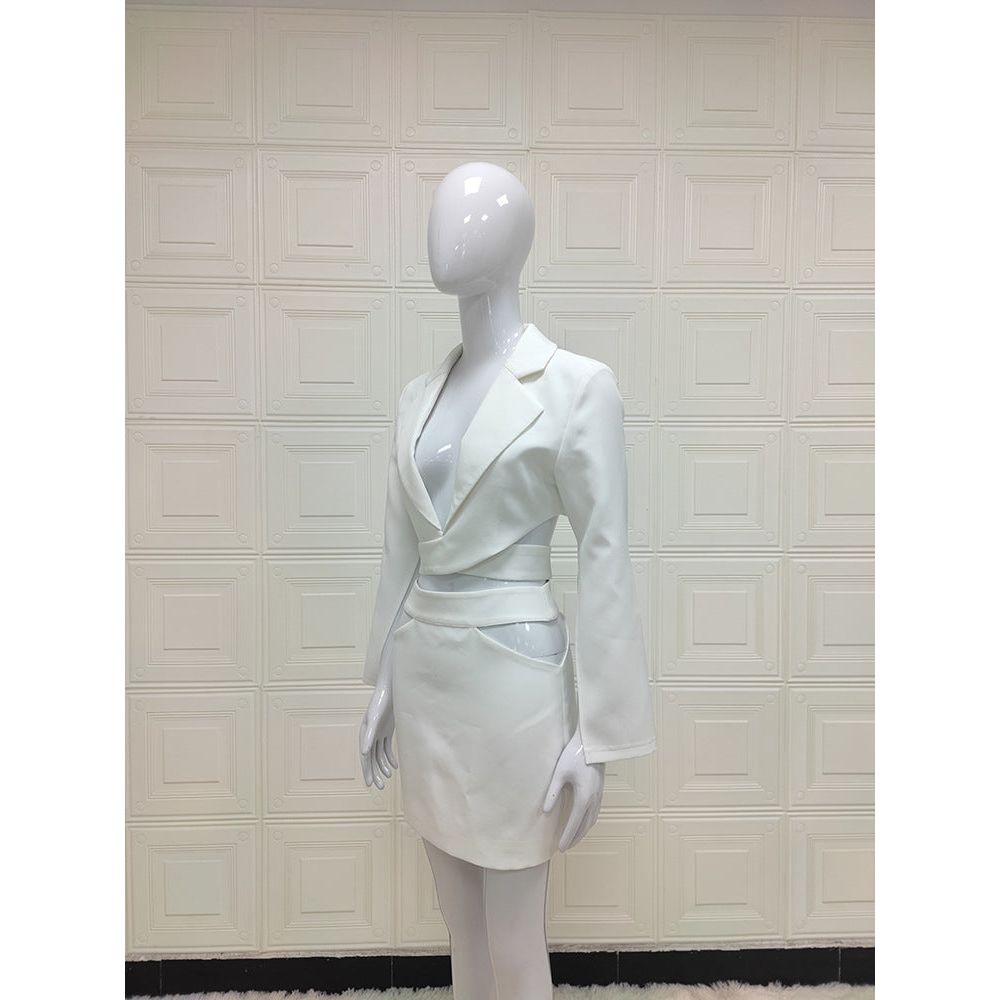 Partywear Short Skirt Suit