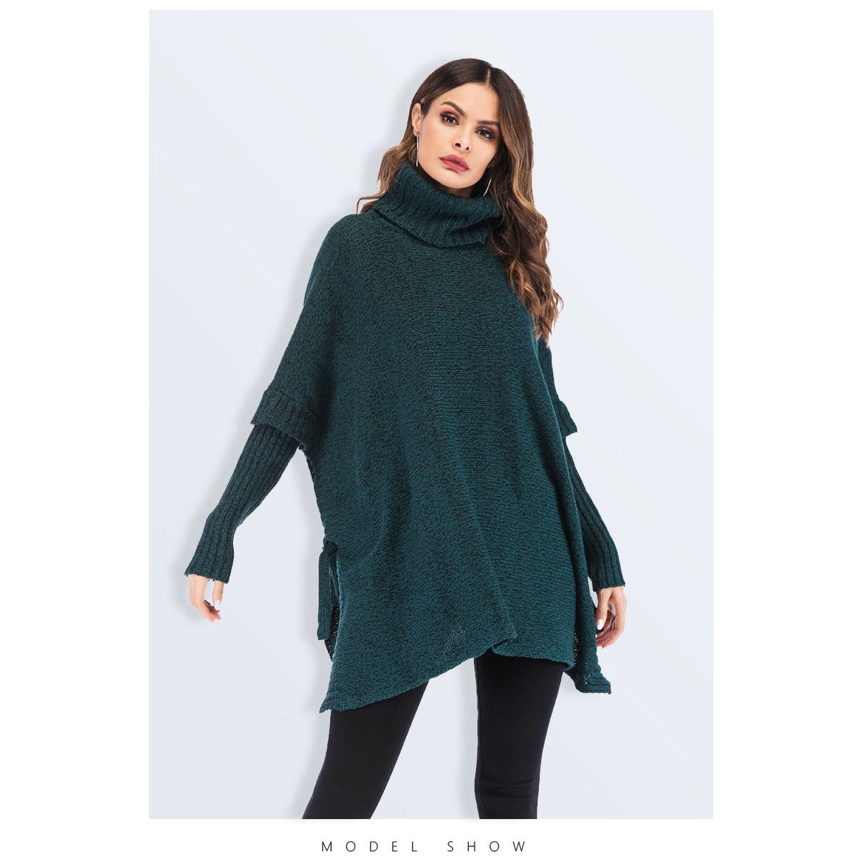 Buy Online Premimum Quality, Trendy and Highly Comfortable Trendy Loose Sweater Women's Knitwear - FEYONAS