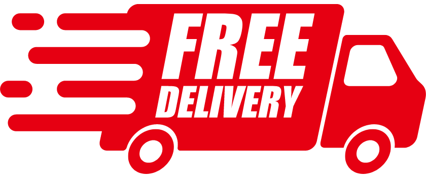 Free delivery all over the world