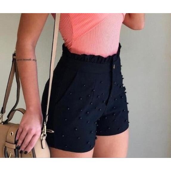Buy Online Premimum Quality, Trendy and Highly Comfortable Sexy Beads Shorts Women - FEYONAS
