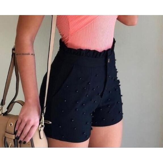Buy Online Premimum Quality, Trendy and Highly Comfortable Sexy Beads Shorts Women - FEYONAS