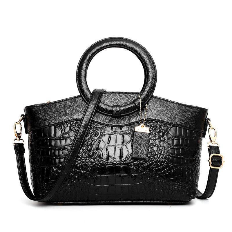 Buy Online Premimum Quality, Trendy and Highly Comfortable Designer Crocodile Woman Leather Bag - FEYONAS