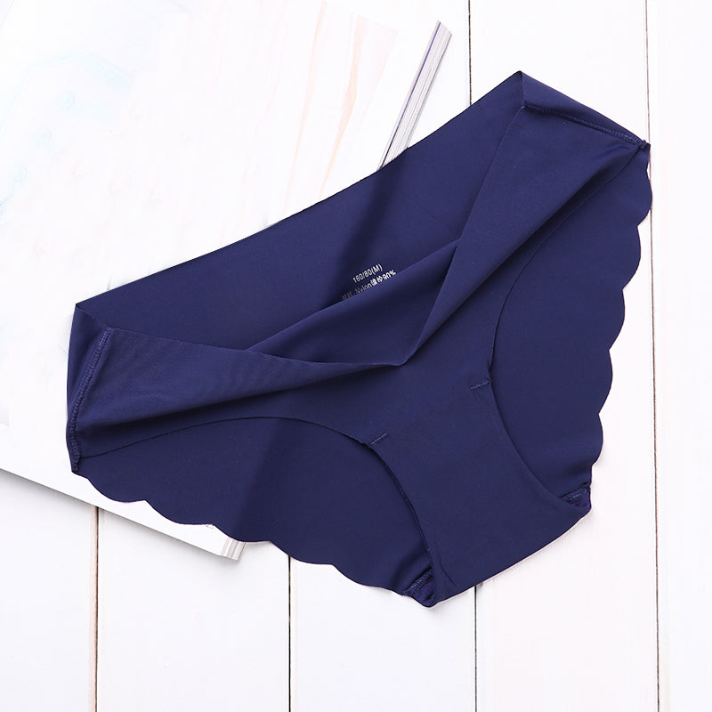 Buy Online Premimum Quality, Trendy and Highly Comfortable High Quality Womens Seamless Panties Solid Ultra-thin Pant - FEYONAS