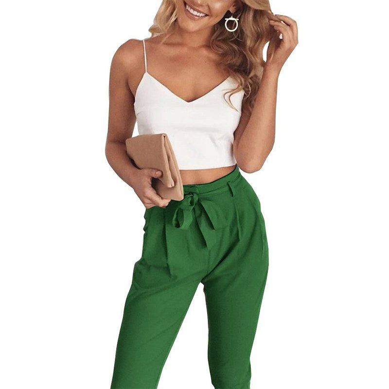 Buy Online Premimum Quality, Trendy and Highly Comfortable Two-piece camisole with casual pants - FEYONAS