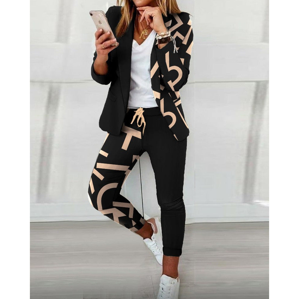Buy Online Premimum Quality, Trendy and Highly Comfortable New Casual Fashion Suit Small Suit Women's Suit - FEYONAS