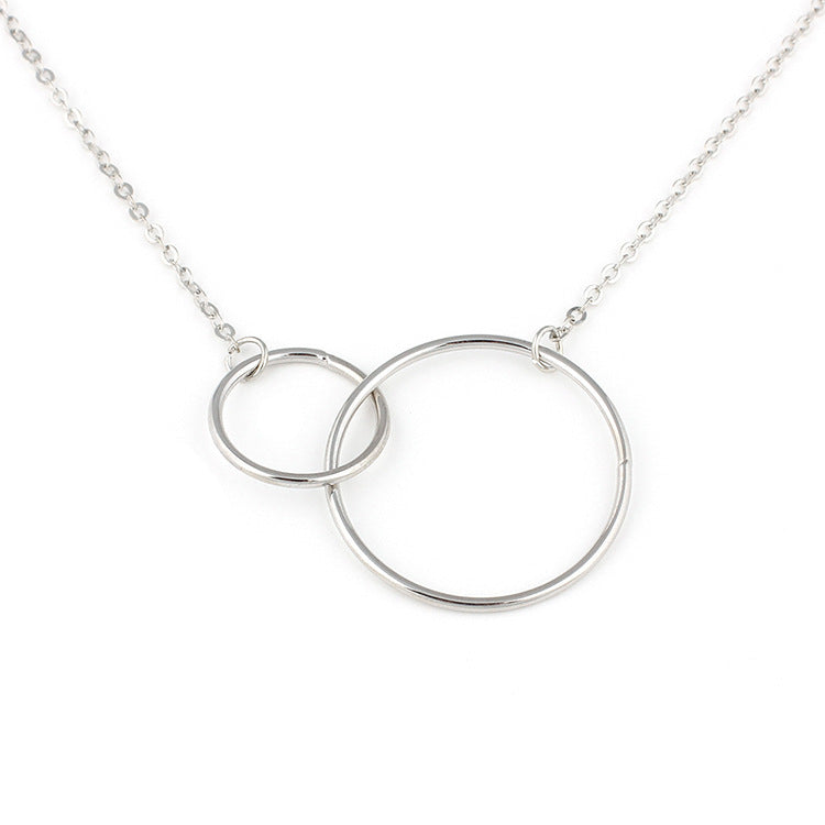 Buy Online Premimum Quality, Trendy and Highly Comfortable Necklace Double OT Chain Necklace - FEYONAS