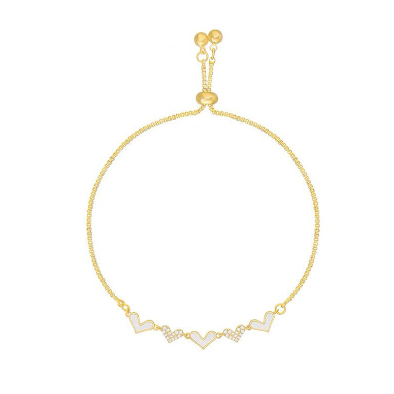 Buy Online Premimum Quality, Trendy and Highly Comfortable Love Design Bracelet - FEYONAS
