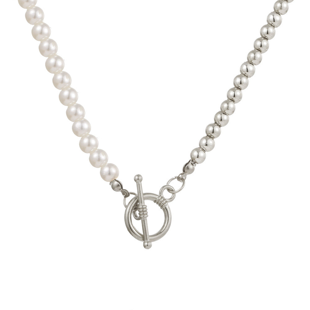Buy Online Premimum Quality, Trendy and Highly Comfortable Necklace Double OT Chain Necklace - FEYONAS