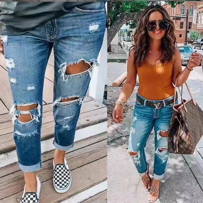 ripped jeans for ladies