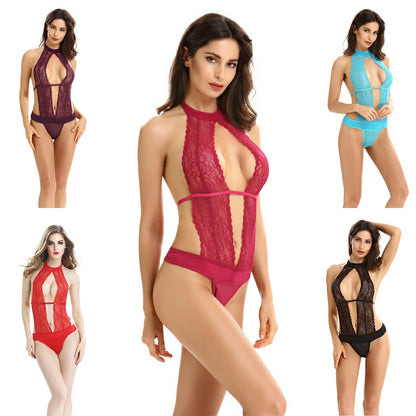 Buy Online Premimum Quality, Trendy and Highly Comfortable Sling sexy piece lace sexy lingerie - FEYONAS