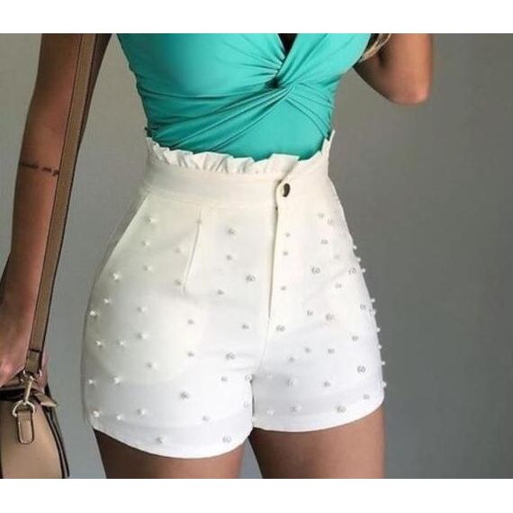 Buy Online Premimum Quality, Trendy and Highly Comfortable Sexy Beads Shorts Women - FEYONAS