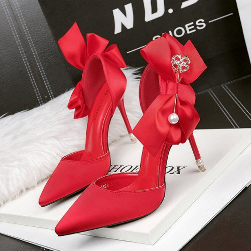 Buy Online Premimum Quality, Trendy and Highly Comfortable Party Pointed high heels - FEYONAS