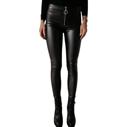 Buy Online Premimum Quality, Trendy and Highly Comfortable Sexy PU Leather Pants Women - FEYONAS