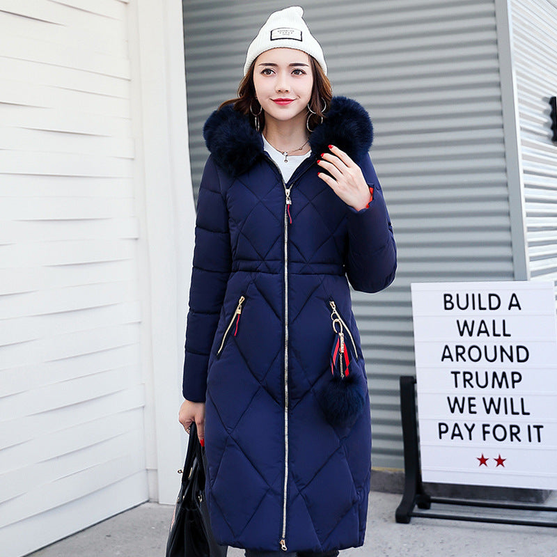 Buy Online Premimum Quality, Trendy and Highly Comfortable Long hooded down coat for women - FEYONAS