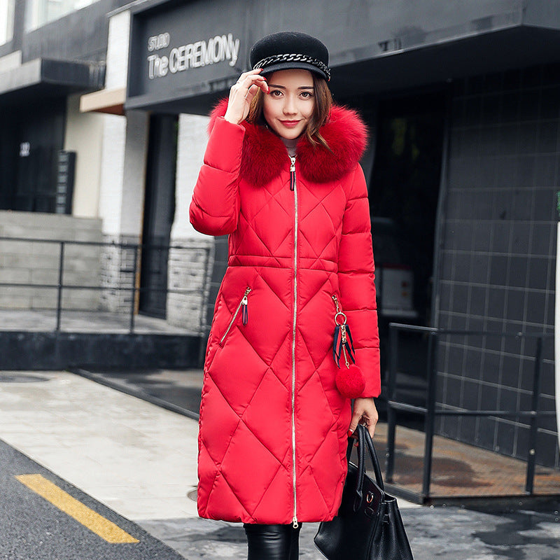 Buy Online Premimum Quality, Trendy and Highly Comfortable Long hooded down coat for women - FEYONAS