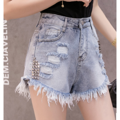 Buy Online Premimum Quality, Trendy and Highly Comfortable Women Jeans Shorts - FEYONAS