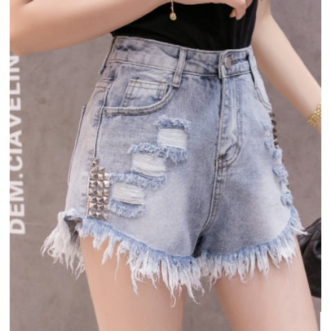 Buy Online Premimum Quality, Trendy and Highly Comfortable Women Jeans Shorts - SAADI MART