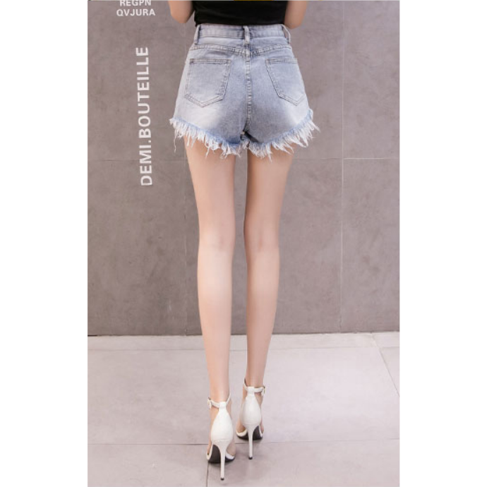 Buy Online Premimum Quality, Trendy and Highly Comfortable Women Jeans Shorts - FEYONAS