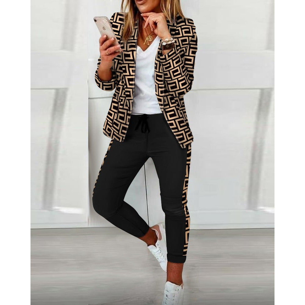 Buy Online Premimum Quality, Trendy and Highly Comfortable New Casual Fashion Suit Small Suit Women's Suit - FEYONAS