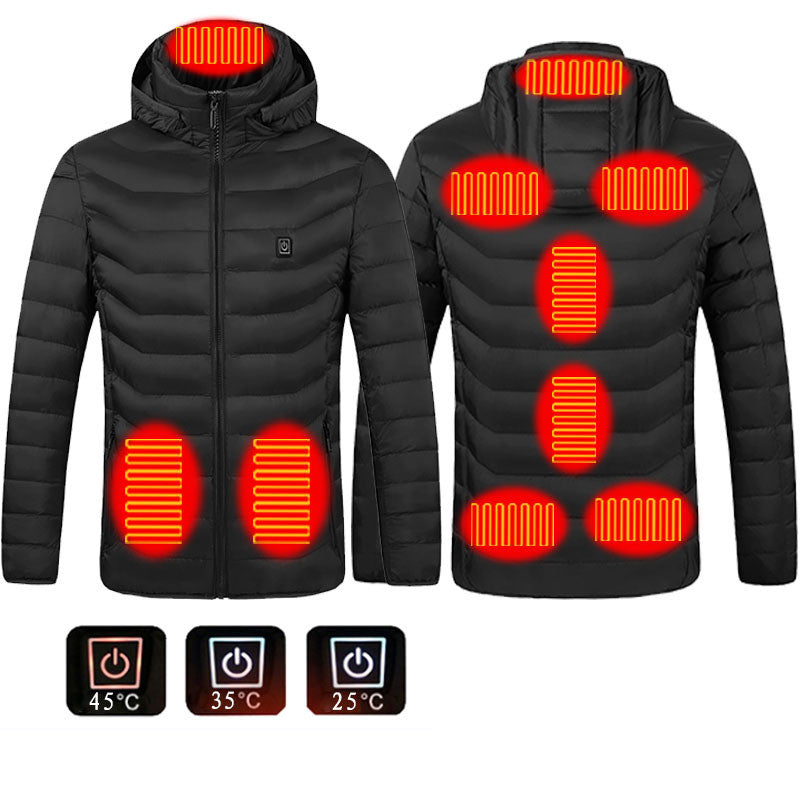 Buy Online Premimum Quality, Trendy and Highly Comfortable New Heated Coat USB Electric Jacket - FEYONAS